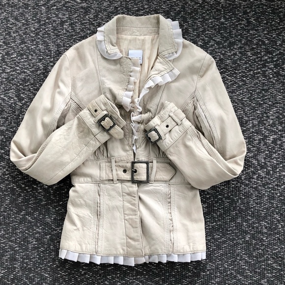 Paola Frani Leather Jacket - Picture 8 of 15